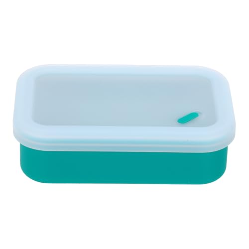 PATIKIL Leakproof Travel Soap Case, Silicone Travel Soap Container with Draining Layer Portable Bar Soap Holder for Bathroom Camping Gym, Translucent Green - color: Translucent Green