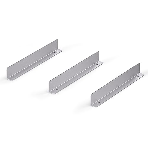 AA Products P-SH-Divider-A Shelf Divider Shelf Accessories Designed for 13" Depth Van Shelving Storage, Set of 3 - Grey - size: 13"D - Basic Version