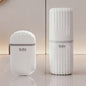 Toothbrush Travel Case & Travel Soap Holder Dish Tray Set of 2, Portable Clear Toothbrush Holders with Cover Leakproof Bar Soap Holder for Traveling School Camping Business Bathroom - color: 2 Pc-b-white