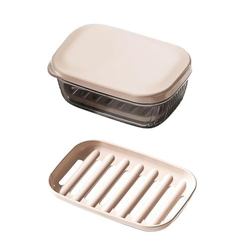 Travel Soap Case, Leakproof Soap Holder with Lid, Portable Bar Soap Holder for Traveling, Ideal for Bar Soap Storage During Travel, Camping, Gym (M) - size: Medium