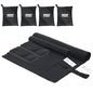4 Pack Quick Dry Microfiber Towels for Body S L XL Camping Towel Fast Drying Compact for Sea Beach Swimming Yoga Hiking Pack Travel Bathroom Towel(Black) - color: Black