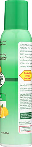 Citrus Magic Natural Odor Eliminating Air Freshener Spray, Fresh Citrus, 3-Ounce - size: 3 Ounce (Pack of 1)