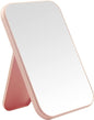 8-Inch Desktop Pink Princess Mirror, Table Desk Wall Hanging Dual-Purpose Square Mirror - color: Pink