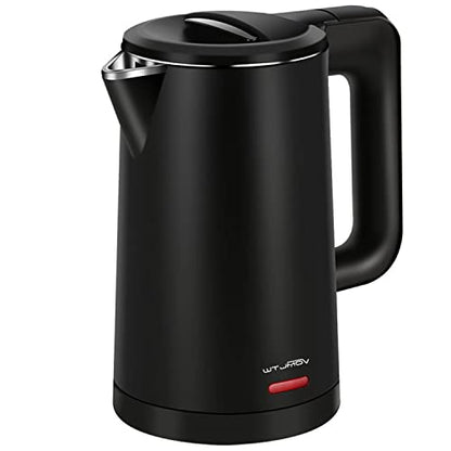 0.8L Electric Kettle Stainless Steel, 800 Watts Small Electric Kettle 27 Ounce Fast Boil Auto Shut-off, Portable Water Boiler for Small Kitchen, Business Trip and More