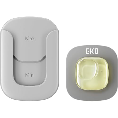 EKO Refresh Deodorizer Pod Kit with Refillable Holder, 1 Pod + 1 Holder, Plant-Based Odor Eliminator for Trash Can, Bathroom, Storage – Long-Lasting 45 Days Air Freshener, Natural, Chemical-Free - size: Starter Set
