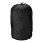 Stuff Sack, 9 x 16 Inch Waterproof Outdoor Storage Sack Ultralight Nylon Drawstring Dust Flap Bag for Camping, Black