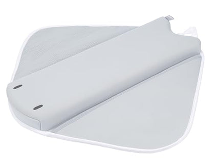 Ubbi Cushioned Kneeler Pad for Baby and Toddler Bath Time, Non-Slip Parent Knee Cushion, Easy-Clean Bath Accessory, Gray Stingray - style: Elbow Rest