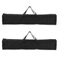 HARFINGTON 2pcs Camping Chair Replacement Bag 43.3" x 6.3" Folding Chair Carry Bag Oxford Cloth Storage Tent Bag with Handle Strap for Travel Outdoor Camping Sports, Black - size: 43.3" x 6.3"