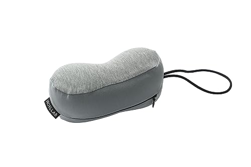 Small Travel Neck Pillow 100% Pure Memory Foam Nap Pillow, Super Soft Neck Support Travel Pillow