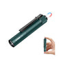 VTIGER T1A Mini Pocket EDC Flashlight with Clip,1300 Lumen Compact AA Rechargeable LED Little Flashlights, Super Bright Tail Switch Small Flash Light with Magnet for Camping,Hiking,Outdoor,Emergency - color: Teal