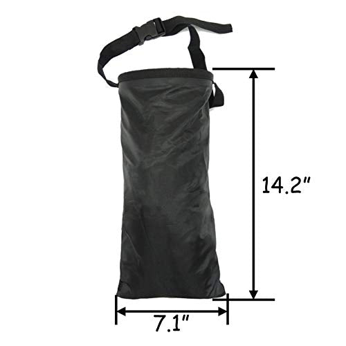TIHOOD 3PCS trash bags, hanging Detachable garbage bag for Back Seat for Outdoor Traveling Home Use Car Storage Bags