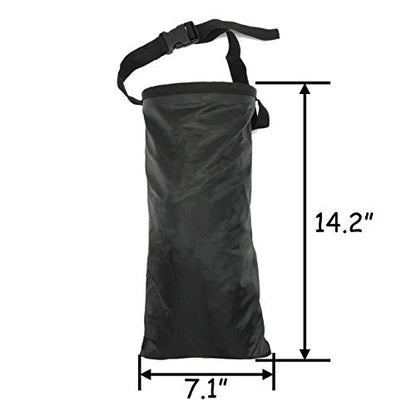 TIHOOD 3PCS trash bags, hanging Detachable garbage bag for Back Seat for Outdoor Traveling Home Use Car Storage Bags