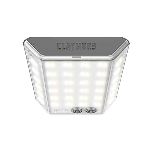 CLAYMORE 3Face Mini (Dark Gray) - Lightweight and Portable LED Area Light for Outdoors, Camping, Tent, Emergency, and Industrial Use. Rechargeable Lantern with USB-C, Up to 60 Hours Battery Life. - style: Dark Gray (3Face)