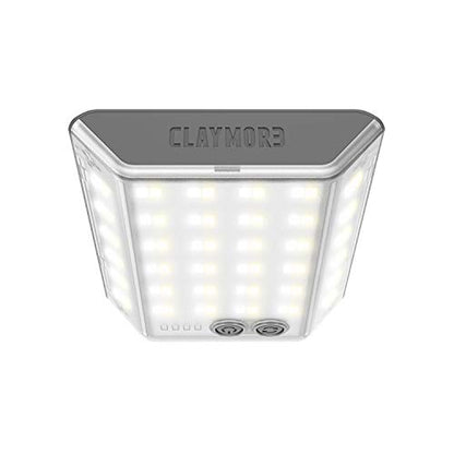 CLAYMORE 3Face Mini (Dark Gray) - Lightweight and Portable LED Area Light for Outdoors, Camping, Tent, Emergency, and Industrial Use. Rechargeable Lantern with USB-C, Up to 60 Hours Battery Life. - style: Dark Gray (3Face)