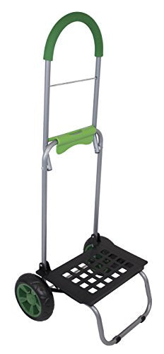 dbest products Trolley Dolly Shopping Grocery Foldable Cart Storage Mom, Green Chevron - color: Green Chevron, style: Cart