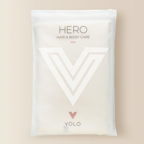 VOLO Essential Microfiber Hair Towel Wrap 2-Pack - Quick Dry Plopping Towel for Curly Hair, Ultra-Absorbent Workout & Gym Sweat Towel, Soft Hair Turban for Fast Drying, 17x29 in (Salt White) - color: Salt White