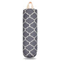 Plastic Bag Holder, Washable Grocery Bag Holder for Plastic Bags, Strong Plastic Bag Storage Dispenser with Hanging Loop, Wall Mount Trash Bag Dispenser for Home Kitchen Cabinet (Dark Grey) - color: Dark Gray