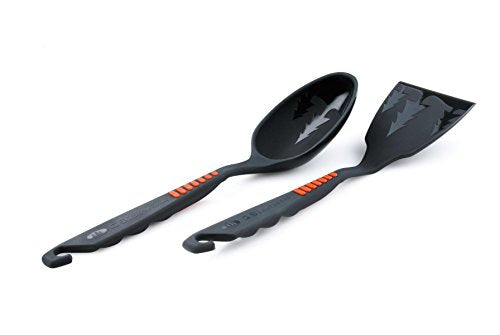 GSI Outdoors Spoon/Spatula Set Grey, 7.4 inch