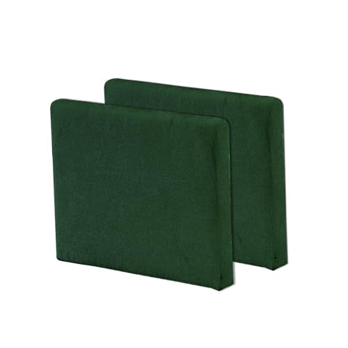 SoarFlash Chenille Sectional Sofa Armrests,Green - color: Green, size: Armrests