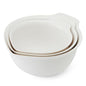 KitchenAid Universal Nesting Plastic Mixing Bowls - color: Porcelain, size: Set of 3