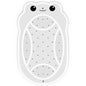 Upgraded Kids Bathtub Mat Non Slip, Low-Odor Natural Rubber Bath Mat with Strong 18mm Suction Cups, Flat Non-Slip Surface, 30"x18" Cute Frog Design, Shower Mat Fast Draining for Smooth Tubs, Beige - color: Beige