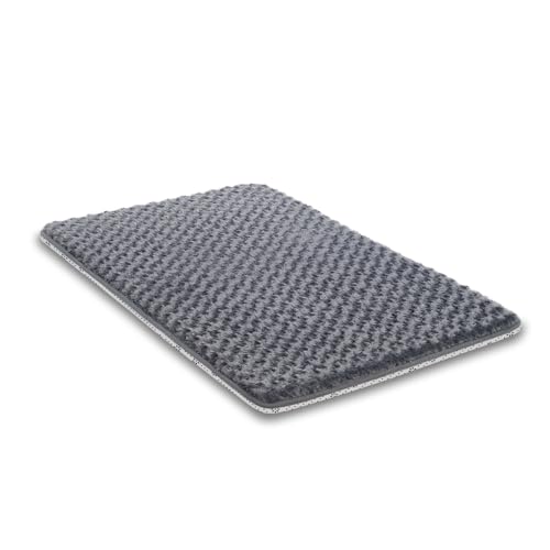 Dog Bed for Crate Pad High Resilience Foam Crate Pad Mat for Medium Large Dogs Washable Anti-Slip, Outdoor, 35" x 22",Dark Gray - color: Dark Grey, size: 35"L x 22"W x 1.2"Th