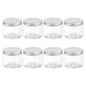 HARFINGTON 8 Pcs Empty Scent Beads Storage Container 5oz/150ml Air Freshener Tins Round Refillable Spice Containers Plastic Jars Sample for Travel Storage - size: 150ml