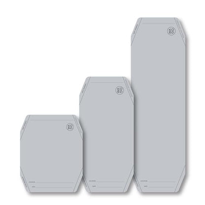 OpenGlass Van Mods - Vandaid Adventure Patches (Lght Grey, 3 Pack) - Automotive Scratch and Dent Cover, Car Rust Patch & Car Scratch Repair - color: Light Grey