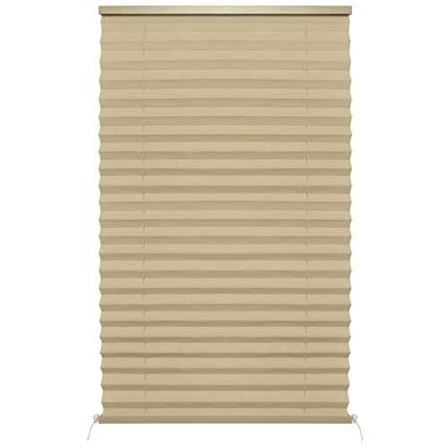 NOVINO RV Blinds Shades for Camper Window,RV Pleated Shades Camper Blinds for Travel Trailers Motorhome Motor Coach-20 W x 38" L - color: Cappuccino, size: 20"W x 38"H