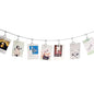 TFu Wall Hanging Photo Display, DIY Picture Photo Frame String with 12 Clips for Hanging Photos Notes and Artworks … - size: Rhombus clip