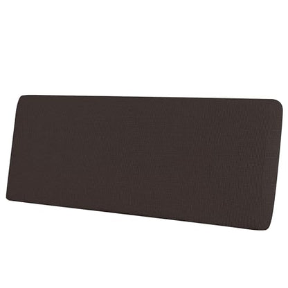 Easy-Going Stretch Cushion Cover Sofa Cushion Furniture Protector Sofa Seat Sofa slipcover Sofa Cover Soft Flexibility with Elastic Bottom(Sofa Cushion, Chocolate) - color: Chocolate, size: Large