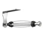 SetSail Paper Towel Holder, Single Hand Operable Paper Towel Holder Under Cabinet with Adjustable Damper Easy Tear Wall Mount Self-Adhesive or Drilled for Kitchen Bathroom, Mirror Silver - color: Bright Silver