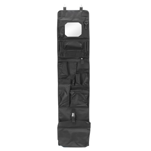 Police Style Hanging Closet, 52 x 11 Inches Shelf Hanging Work Locker Organizer, 600D Oxford Cloth Door Locker Organization for Police Security Law Enforcement