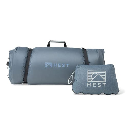HEST Camp Bundle - Foamy Wide Memory Foam Mattress and Camp Pillow