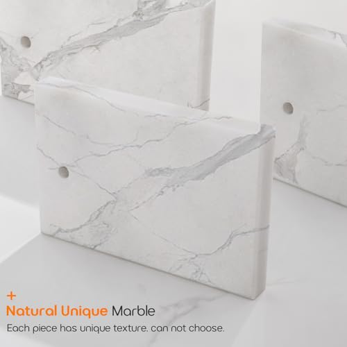 Black Towel Racks Stand 1-Tier Hand Towel Holder for Bathrooms Vanity Countertop with Heavy Marble Base Thicken Steady, Stainless Steel AN7002MB - color: Matte Black, size: 1-Bar