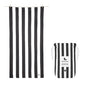 Dock & Bay Customized Beach Towel - Quick Dry, Sand Free - Compact, Lightweight - 100% Recycled - Includes Bag - Cabana - Kamari Charcoal - Large - color: Cabana - Kamari Charcoal, size: Large - Customize (160x90cm, 63x35")