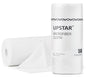 UPSTAR Microfiber Cleaning Cloth, Reusable Paper Towels Rolls, 50 Packs 12x12 inch Cleaning Rags for Washing Dishes, Kitchen, Bathroom, Car, White - color: White
