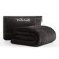 Three Geese 2-in-1 Travel Blanket and Pillow, Soft Flannel Airplane Throw Blanket and Pillow with Luggage Sleeve, 65x40inches, Portable Compact Design with Bag, Ideal for Travel Comfort.