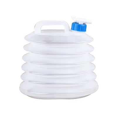 Coghlan's Expandable Camp Jug 2-Gallon – Collapsible BPA-Free Water Container with Spigot, Lightweight & Durable for Camping, Hiking, and Outdoor Adventures - size: 256 Ounces