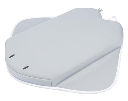 Ubbi Cushioned Kneeler Pad for Baby and Toddler Bath Time, Non-Slip Parent Knee Cushion, Easy-Clean Bath Accessory, Gray Stingray - style: Kneeler Pad