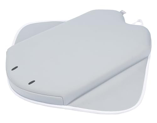 Ubbi Cushioned Kneeler Pad for Baby and Toddler Bath Time, Non-Slip Parent Knee Cushion, Easy-Clean Bath Accessory, Gray Stingray - style: Kneeler Pad