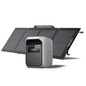 EF ECOFLOW Solar Generator Delta 3 Classic 1024Wh with 110W Solar Panel, LFP Battery Portable Power Station 1800W AC/100W USB-C Output (3600W Surge), 1 Hr Fast Charge for Home, Camping, RV - style: DELTA 3 Classic+110W