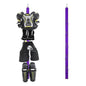 Hockey Hanger Portable Hanging Dryig Rack Hockey Gifts for Home and Outdoor Using in Ice Hockey Skating Football Camping Fishing 5 Hooks (Purple) - color: Purple