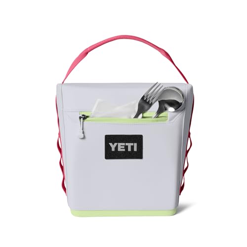 YETI Daytrip 6L Insulated Soft Cooler Lunch Bag, Mist/Pink/Grasshopper - color: Mist/Pink/Grasshopper