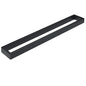 Sayayo Matte Black Towel Bar for Bathroom, 24 Inch Hand Towel Holder Wall Mount Square Towel Ring SUS304 Stainless Steel Towel Rack - color: Black, size: 24 INCH