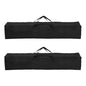 HARFINGTON 2pcs Camping Chair Replacement Bag 47.2" x 7.9" Folding Chair Carry Bag Oxford Cloth Storage Tent Bag with Handle Strap for Travel Outdoor Camping Sports, Black - size: 47.2" x 7.9"