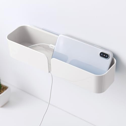 Floating Shelf Wall Mounted Non-Drilling Adhesive Bathroom Organizer Ledge Shelf for Home Decor