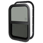 RV Window,Camper Replacement Vertical Sliding RV Window for Cargo Trailer Utility Travel Trailer Cargo Van Truck SUV 14" W x 22" H,Fit 15/16" or 1-3/8" Thick Wall,Allow Error 1/16",DOT Approved - size: 14"W x 22"H