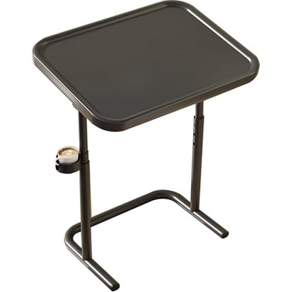 RV Folding Table, Foldable Dinette Table with Adjustable Height, for Home RV Conversion Vehicles, Outdoor Camping Picnic(Black) - color: Black