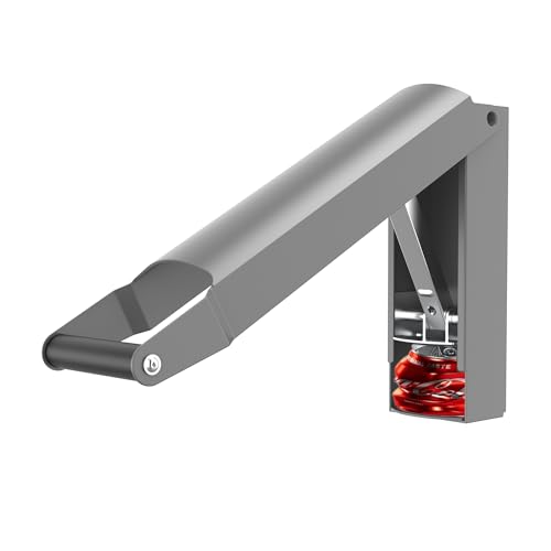 Can Crusher Wall-Mounted, Can Compactor Heavy Duty for 8/12/160Z, Can Crusher for Recycling Aluminum Soda, Beer Cans and Bottles SD-YGQ-grey - color: Grey